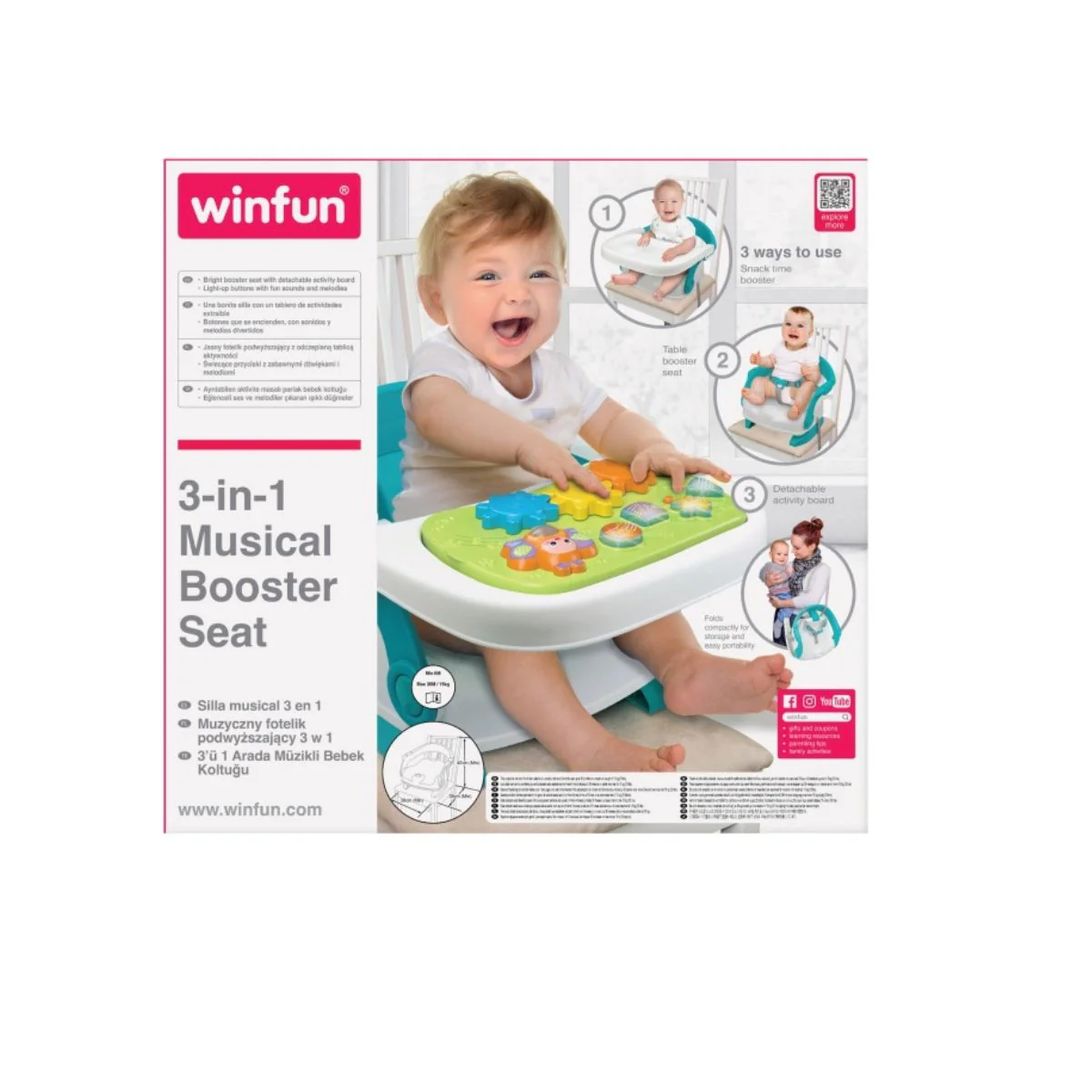 Silla booster 3 en 1 musical - Image 2