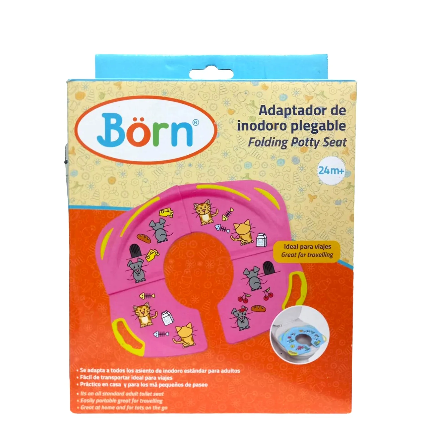Adaptador para inodoro portátil azul - Image 2