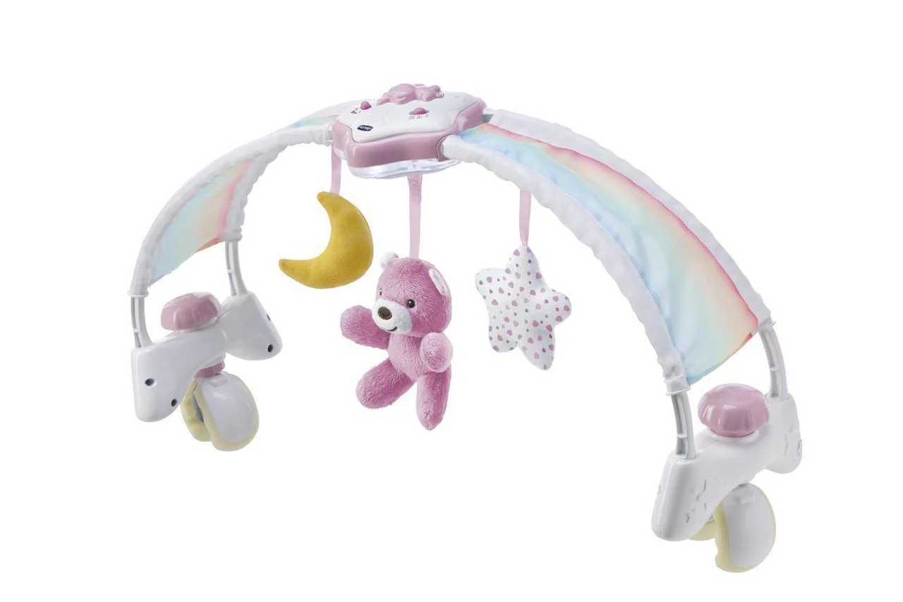Arco De Oso Para Cuna Arcoíris | Rosa Chicco - Image 2