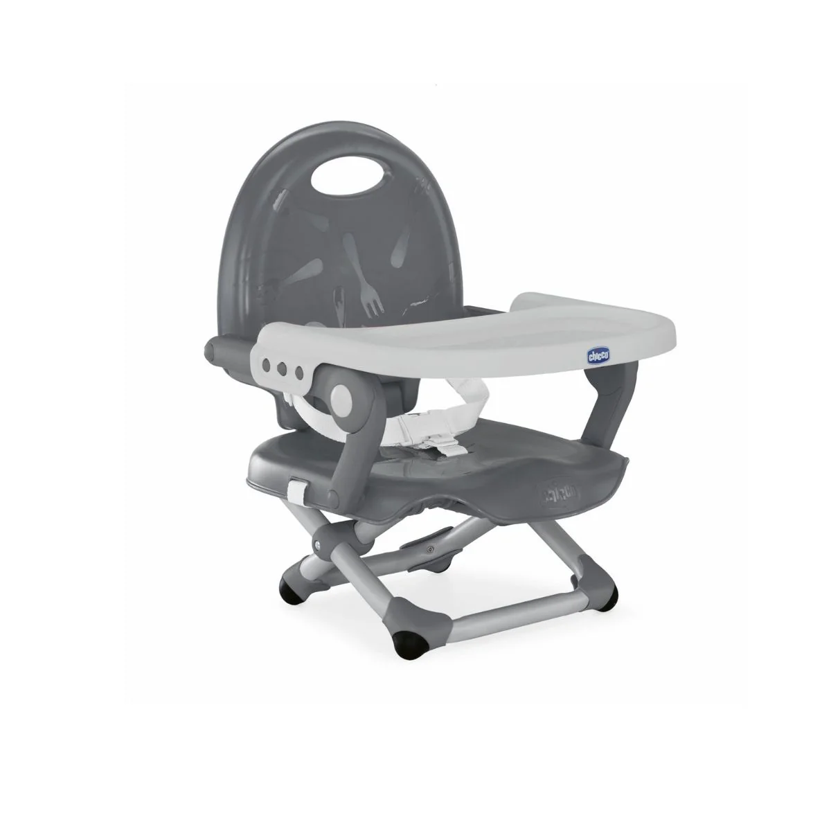 Asiento Elevador Pocket Snack | Gris Chicco