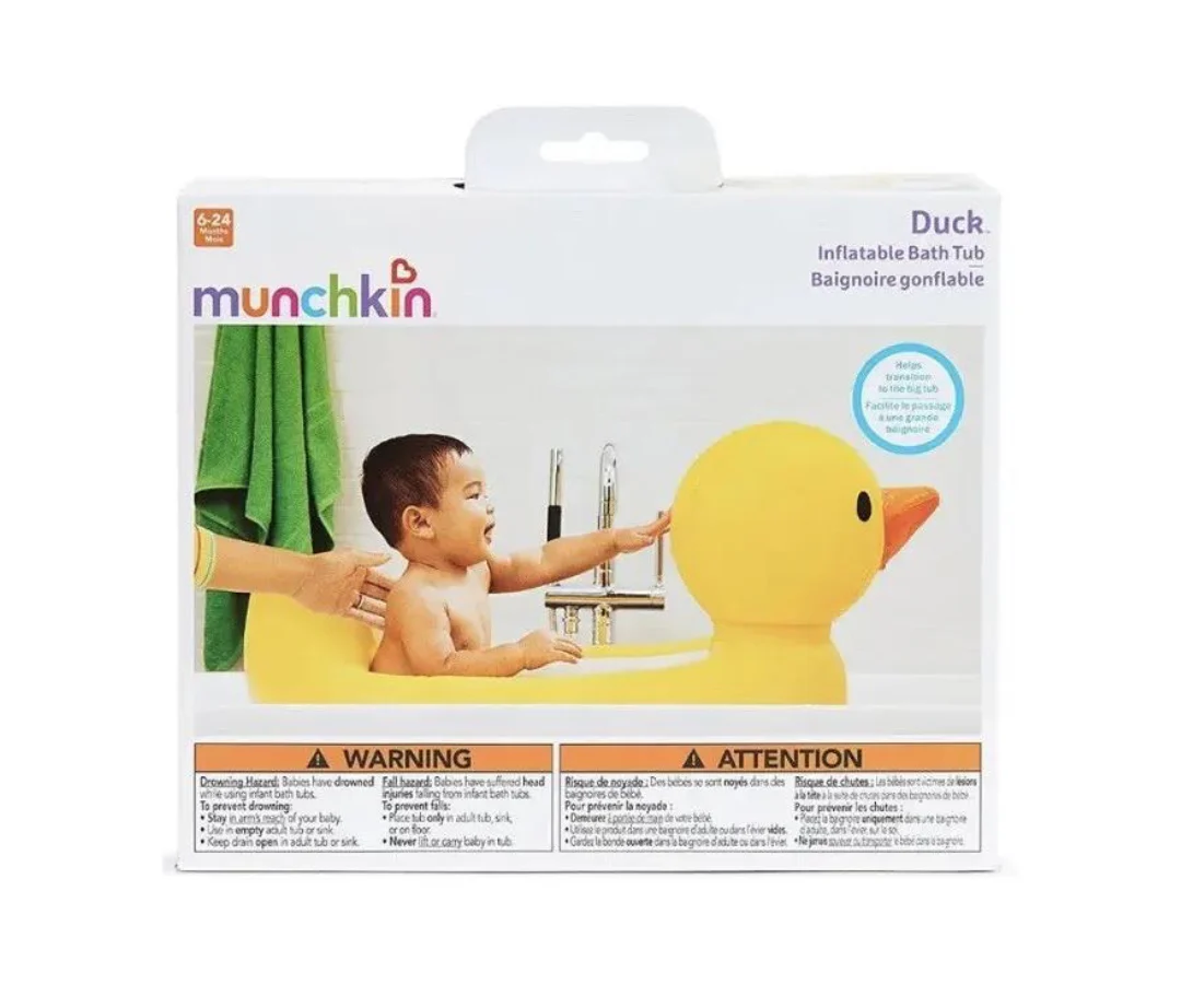 Bañera Infl. Pato Sensor De Temperatura Munchkin - Image 3
