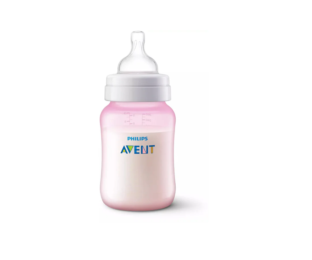 Biberón Rosado Anti-Cólicos 330Ml - Image 2