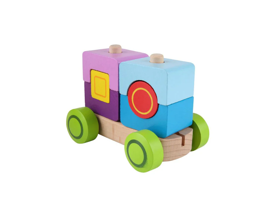 Bloques Tren De Fantasia Multicolor Hape - Image 2