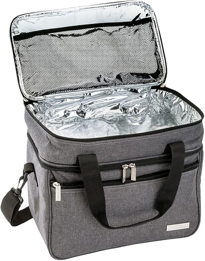 Bolso térmico gris Twistshake