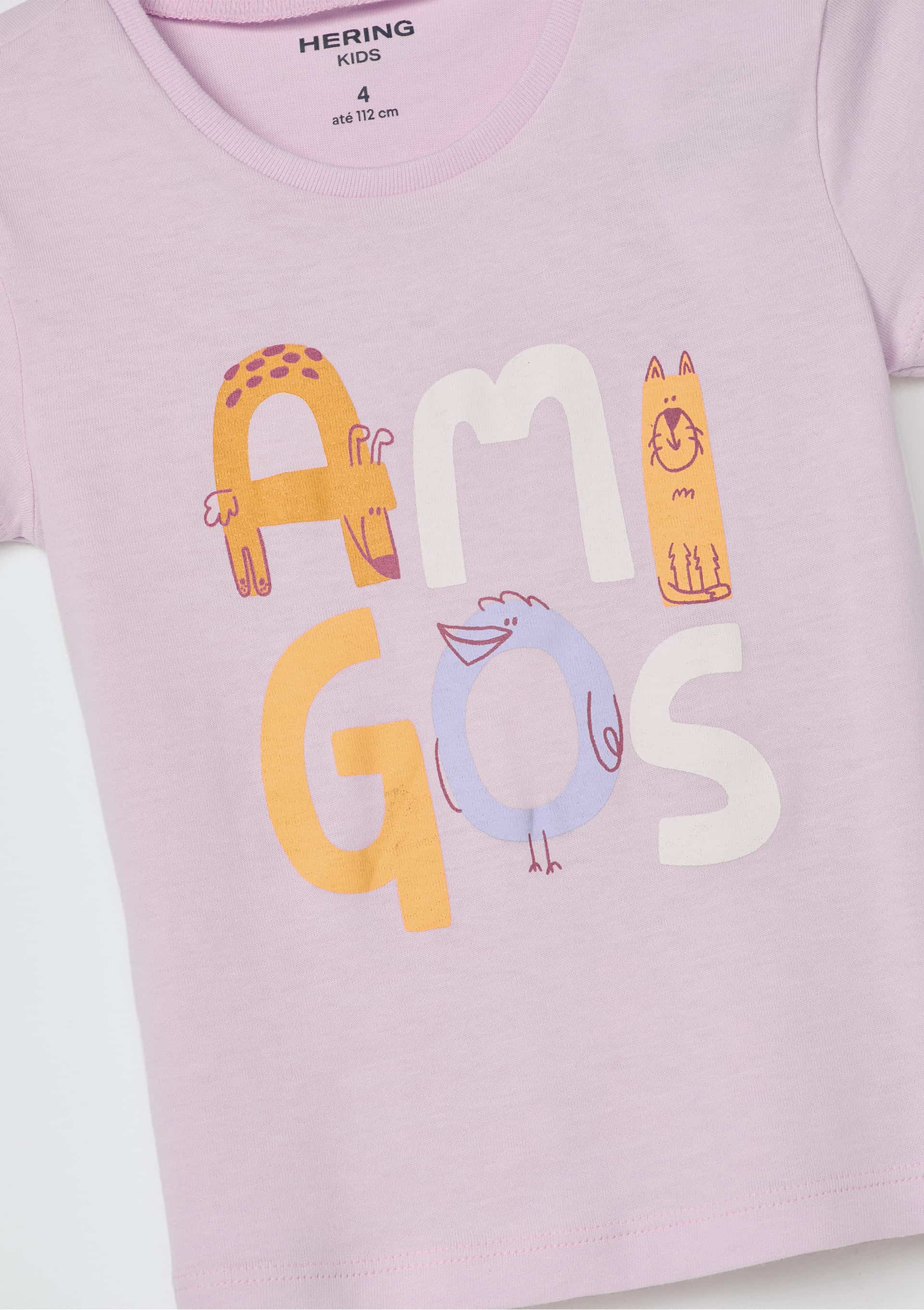 Camiseta manga corta nena