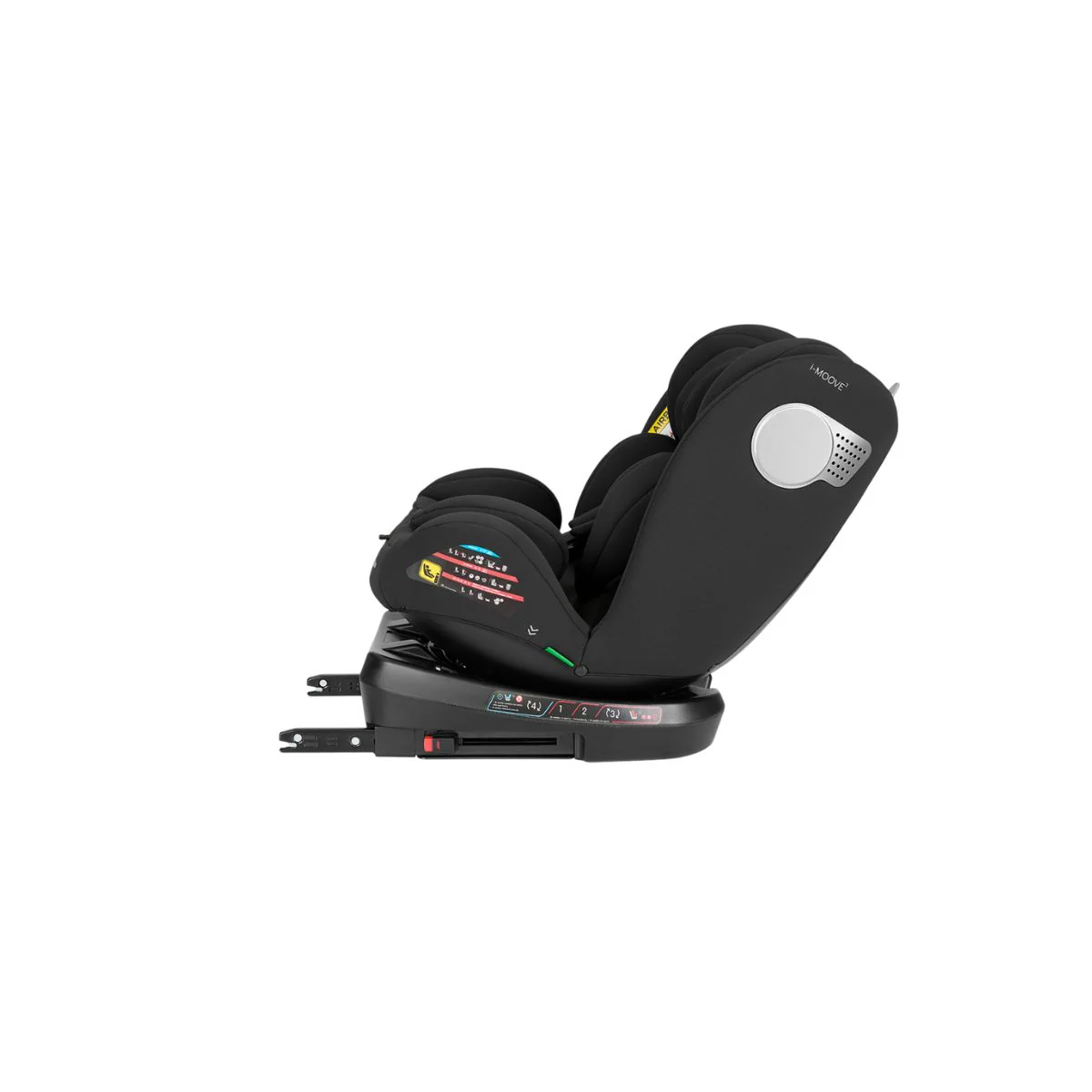 Car Seat 40-150 Sm I-Moove 2 I-Size | Black Kikkaboo - Image 7