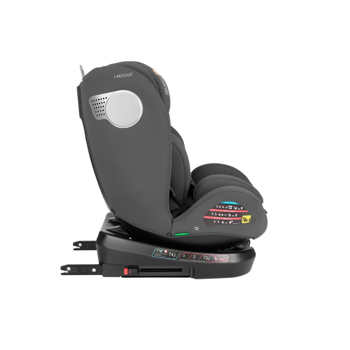 Car Seat  40-150 Sm I-Moove 2 I-Size | Dark Grey - Image 6