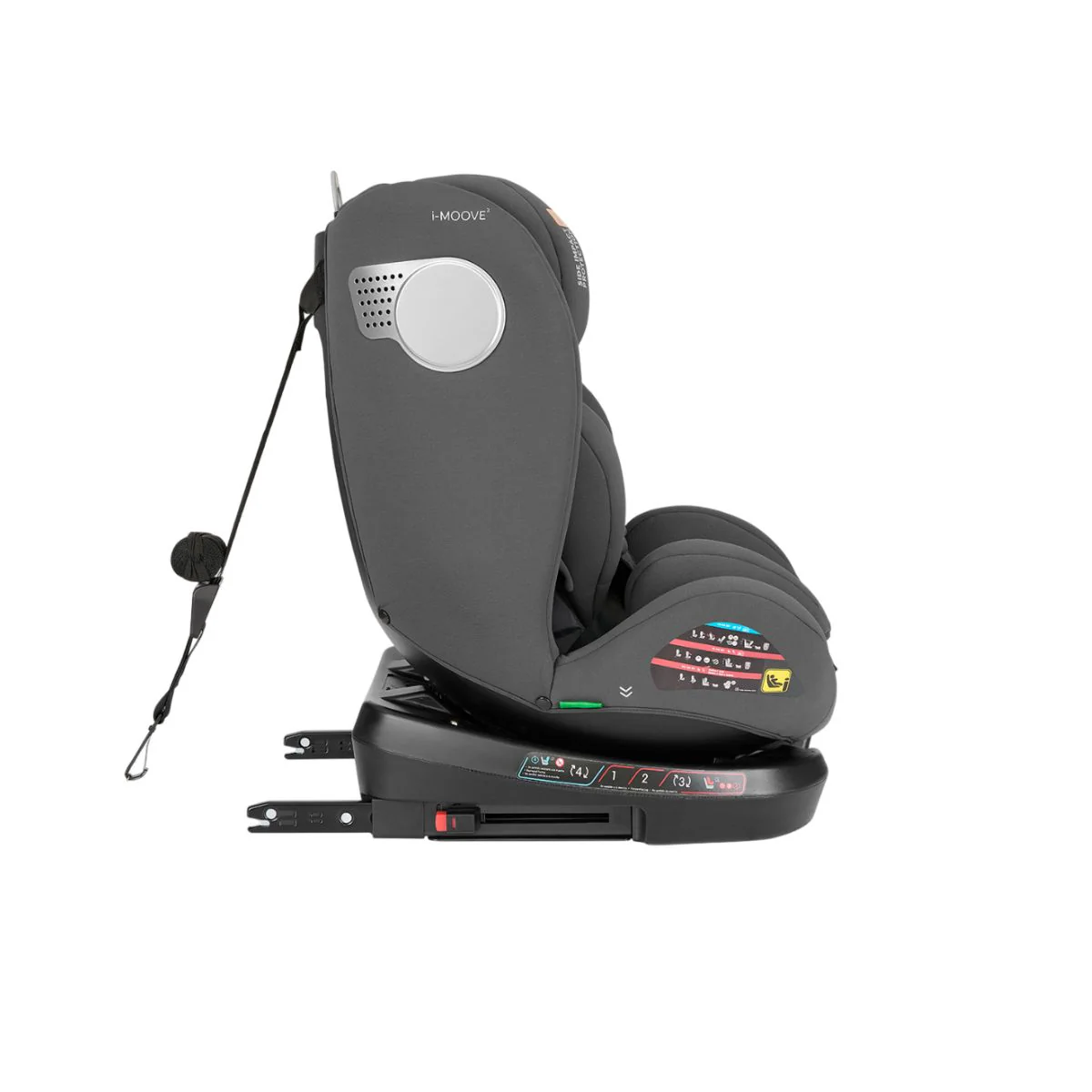 Car Seat  40-150 Sm I-Moove 2 I-Size | Dark Grey - Image 7