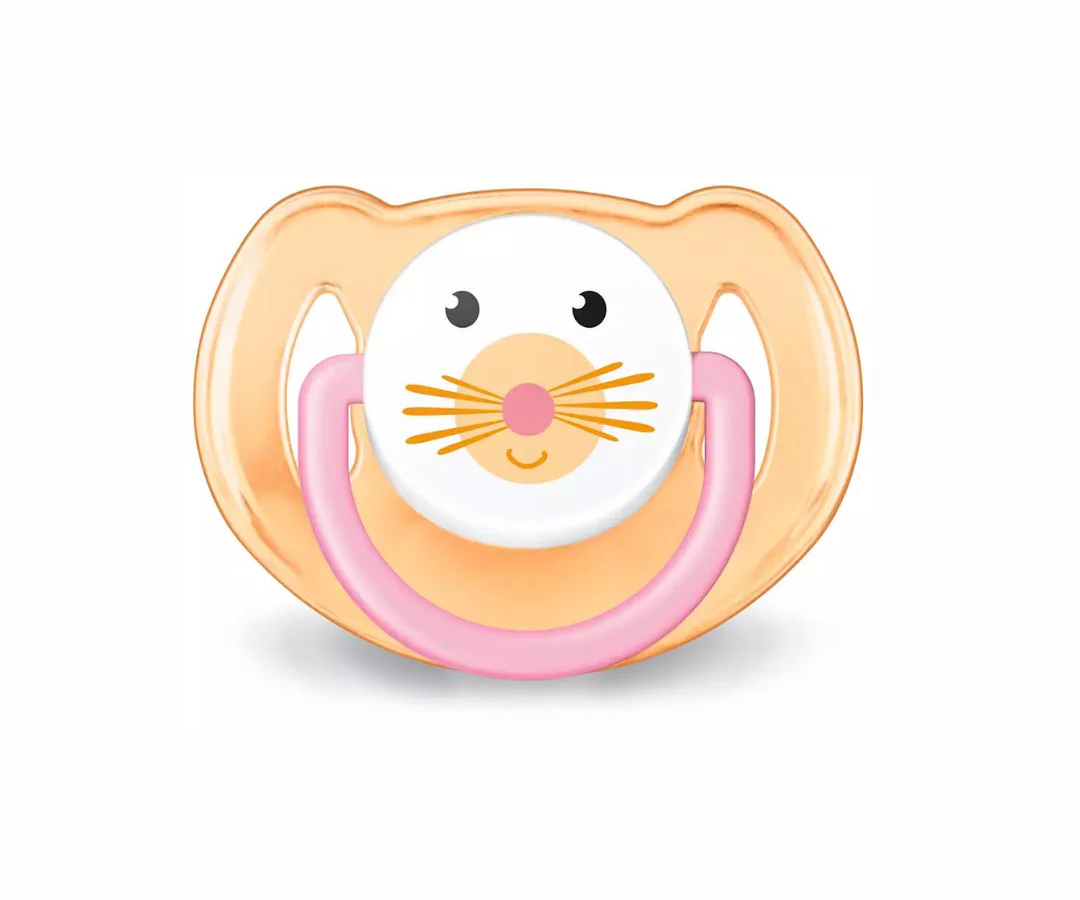 Chupon Decorados Animales 6-18 M Avent - Image 2