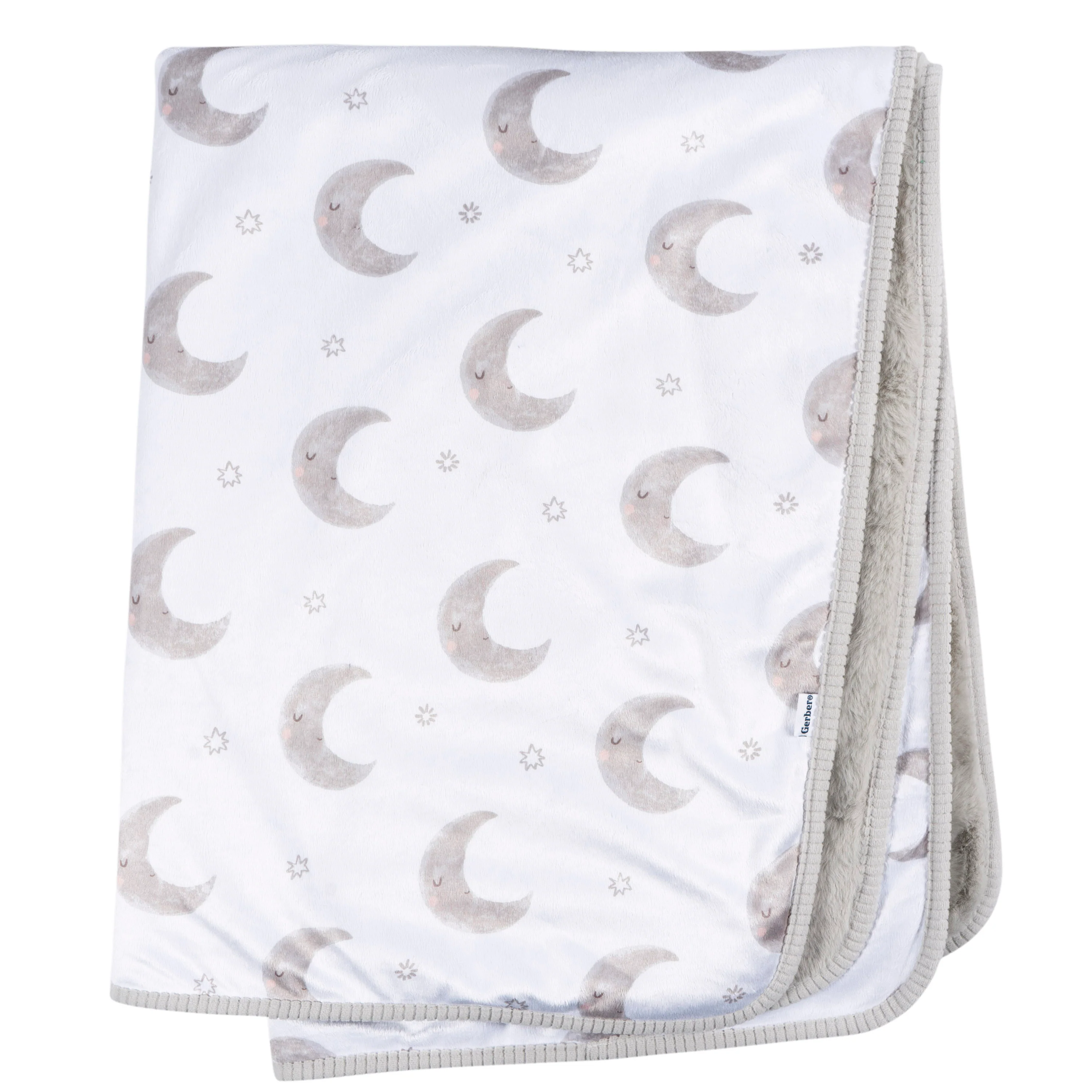Cobija Plush Neutro Lunas Gerber