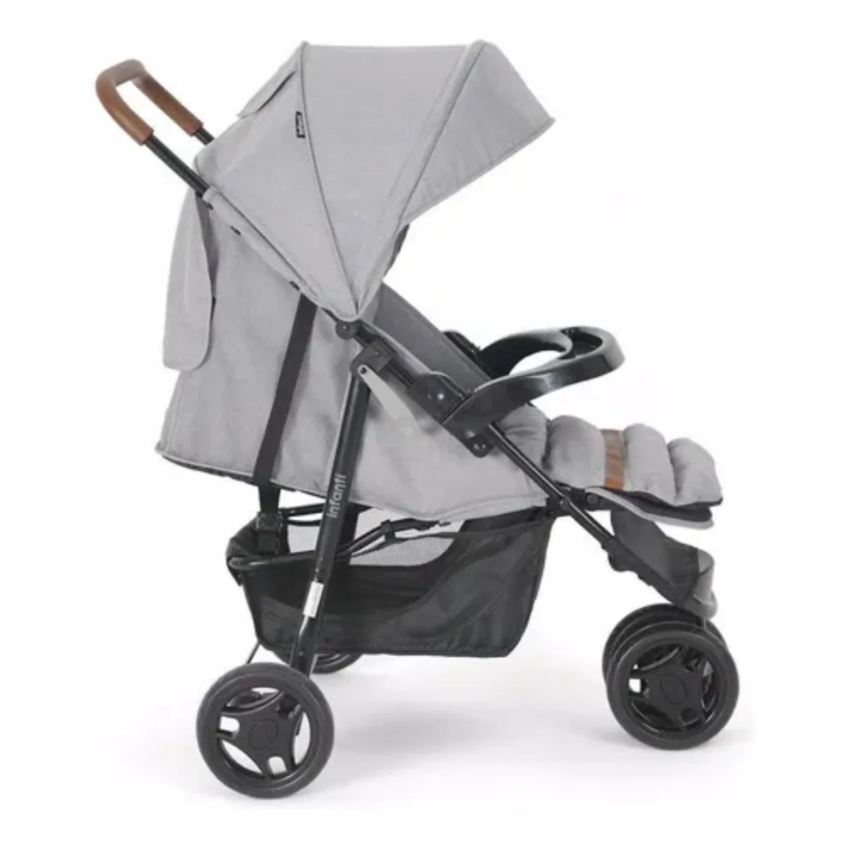Coche 4 En 1 Deportivo | Gris Breeze Infanti - Image 5