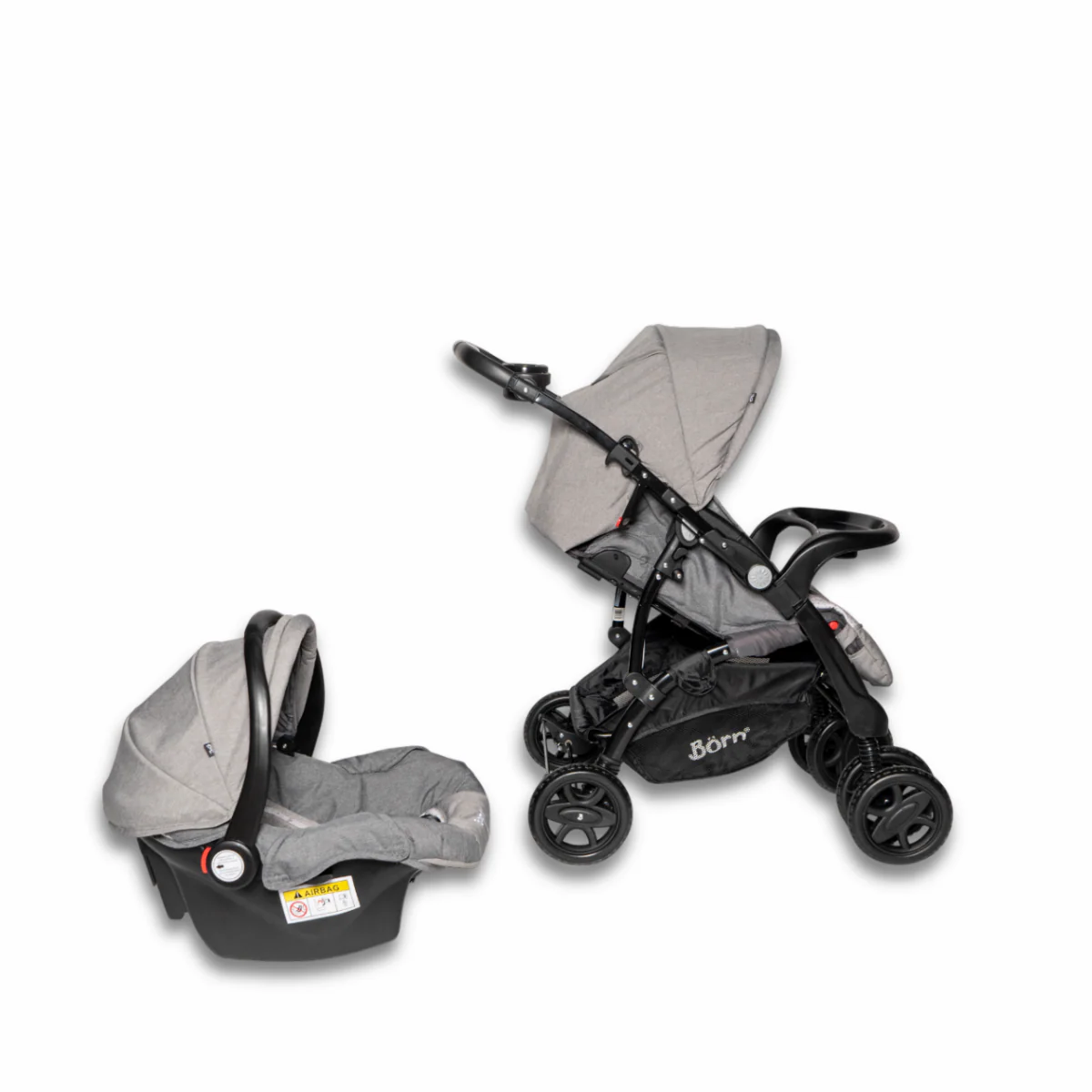 Coche Forte 2.0 Travel System | Grey Born - Image 4