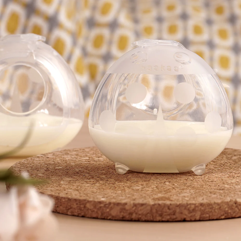 HAAKAA COLECTOR DE LECHE MATERNA PARA PECHO (75ML) 2PZ - Image 4