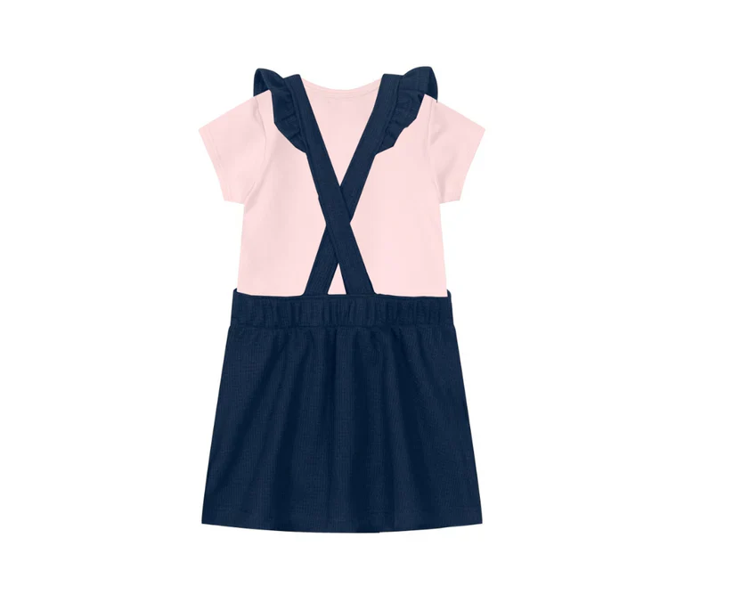 Conjunto Para Nenas Body Y Mini Vestido Mundi - Image 2