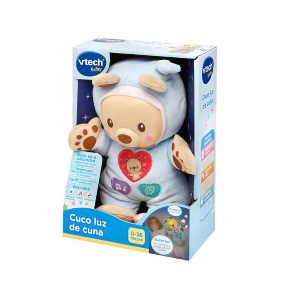 Cuco Luz De Cuna Azul Vtech