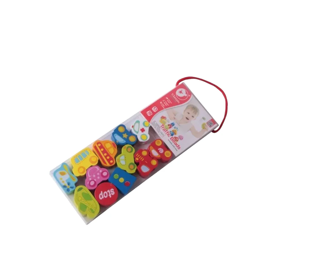 Juego didáctico de madera Traffic Beads - Image 6