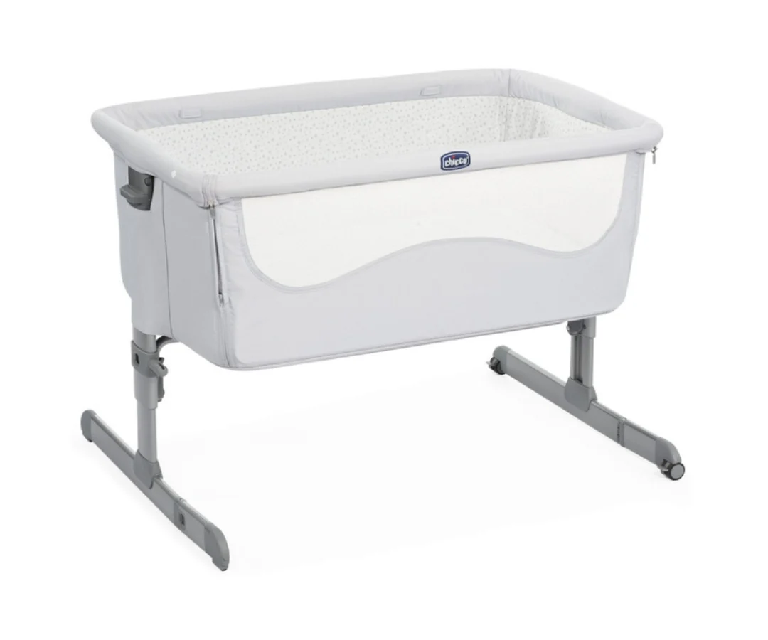 Cuna Next To Me Light Grey Chicco