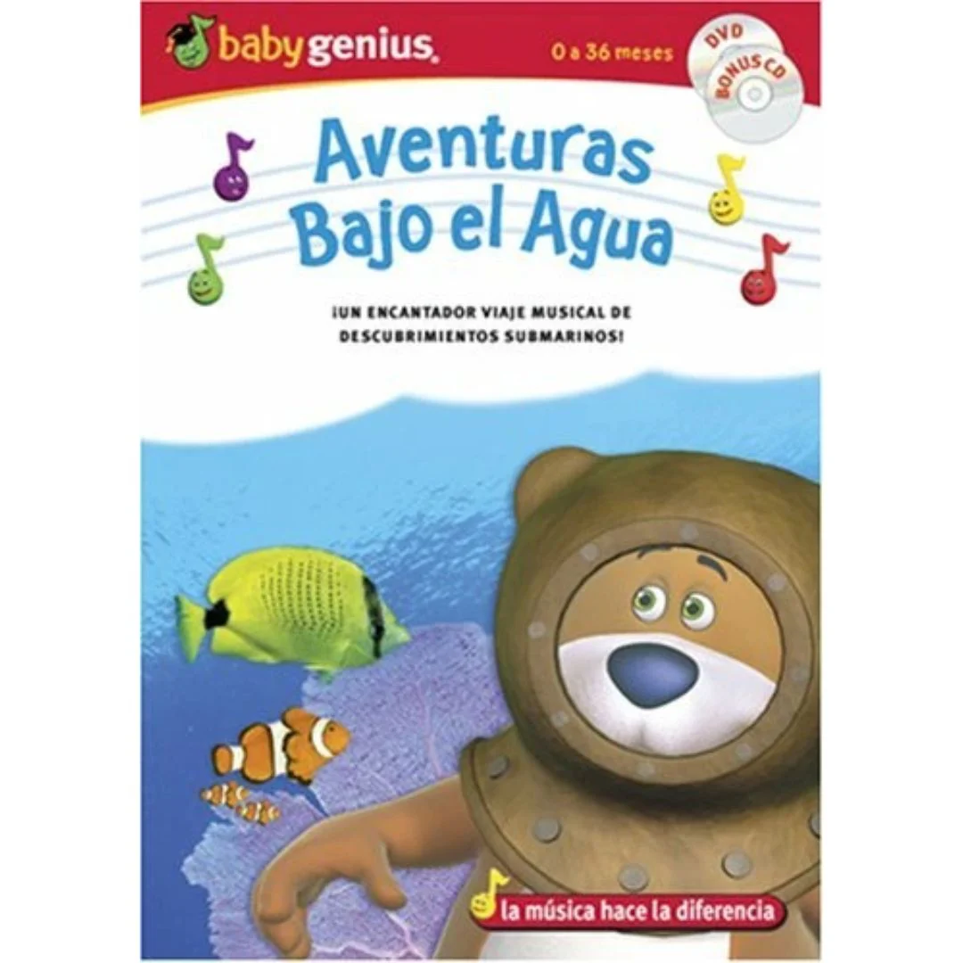 Dvd aventuras bajo el agua