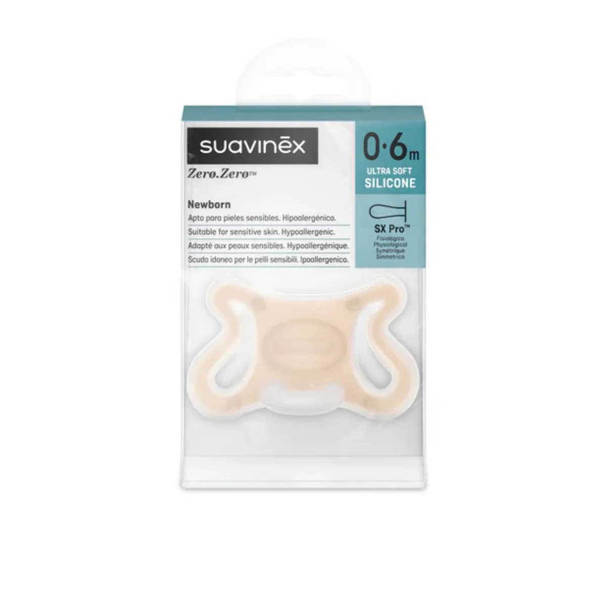 Pacificador Silicona 0 a 6 Meses Suavinex
