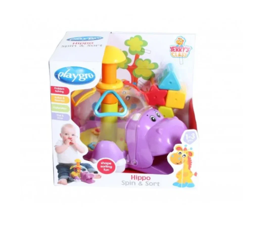 Hipopotamo Con Figuras Playgro - Image 3