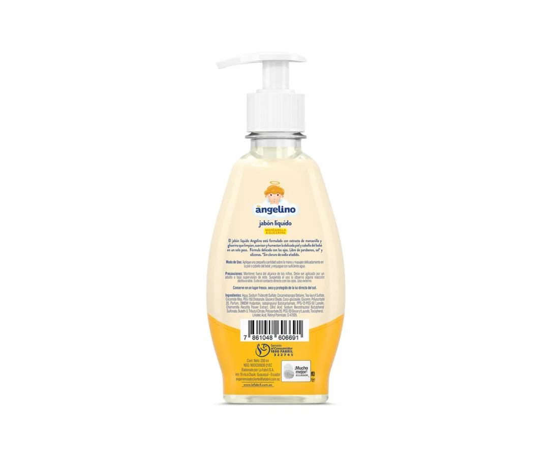 JABON LÍQUIDO 200ML ANGELINO - Image 2