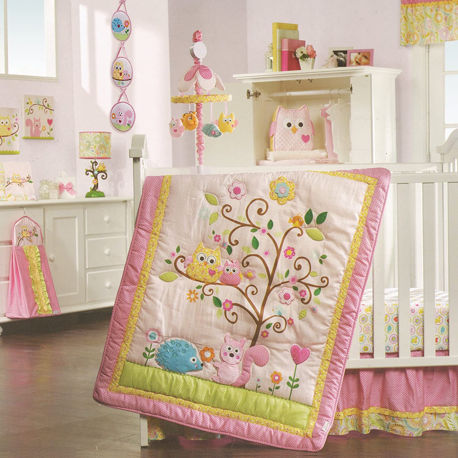 Juego De Cuna 8 Pzs Happy Tree