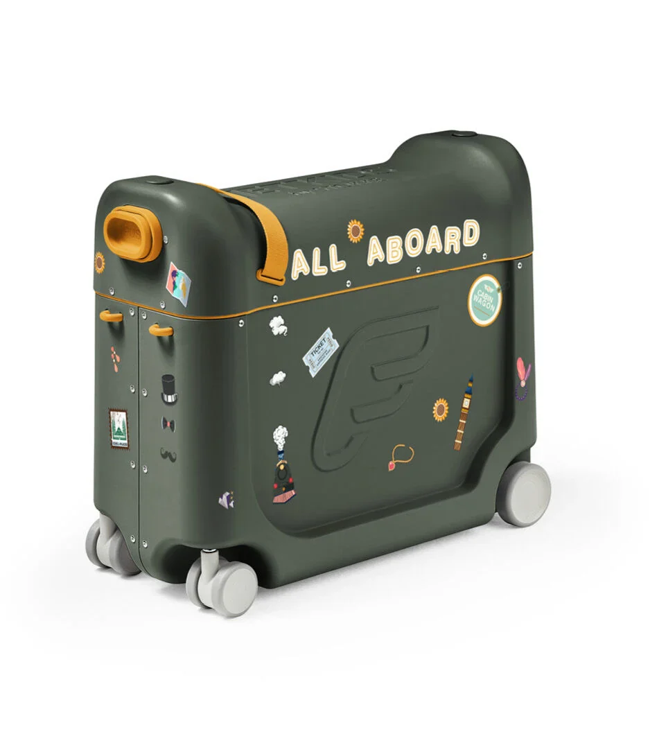Maleta Cama Para Paseo Jetkids Stokke Verde Oliva - Image 6