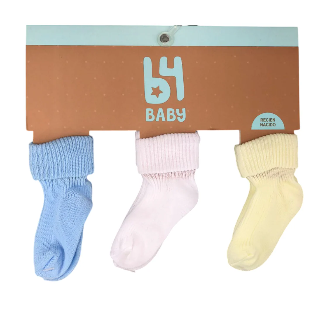 Set Medias x3 | Niño B4 Baby