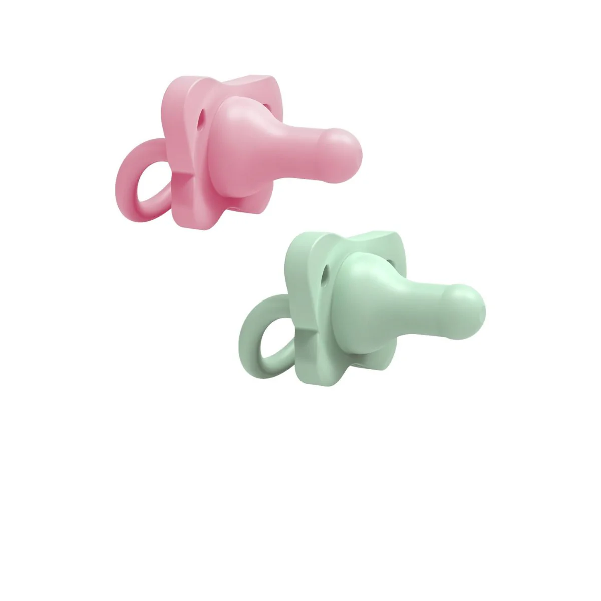 Pacificador HappyPaci x2 | Rosa y Verde - Image 3