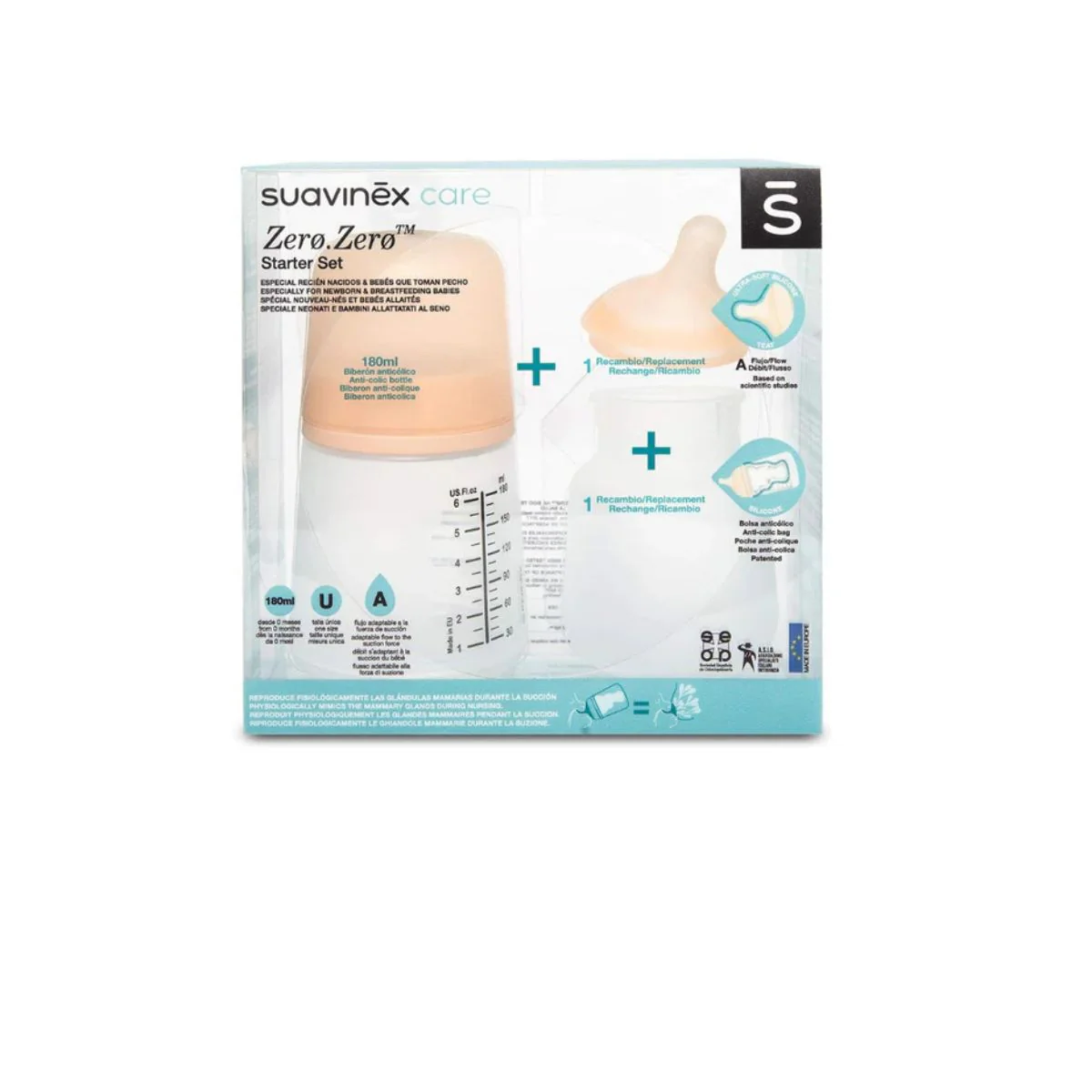Set De Regalo Biberón 180 ml Suavinex