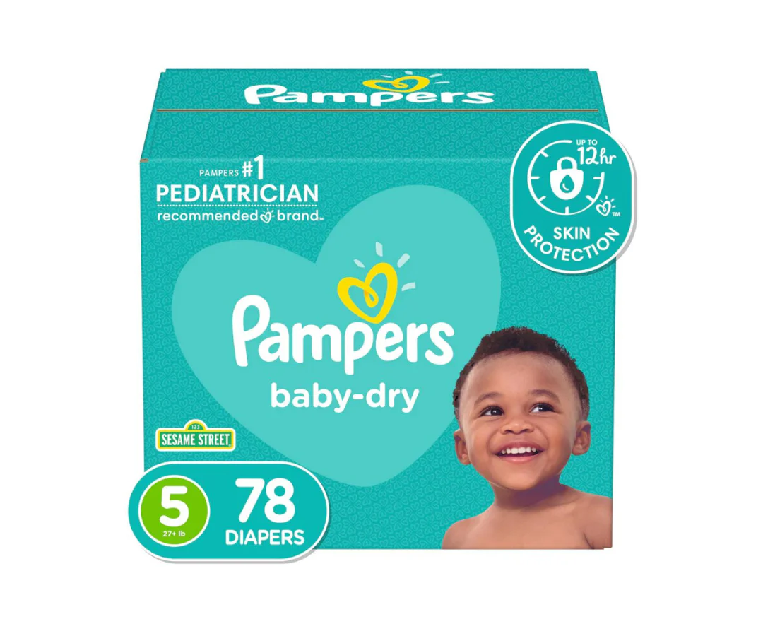 Baby Dry Super S5 X78 Pampers