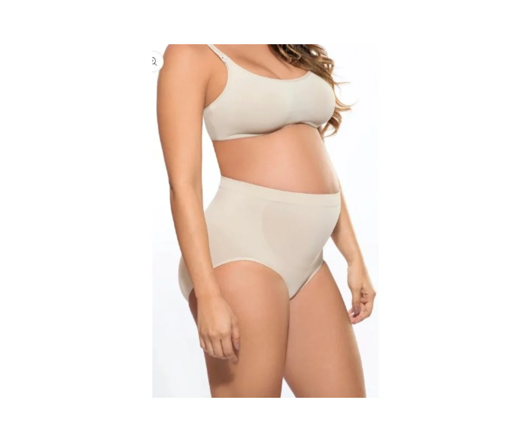 Panty Materno Sin Costura S402 Talla M - Image 2