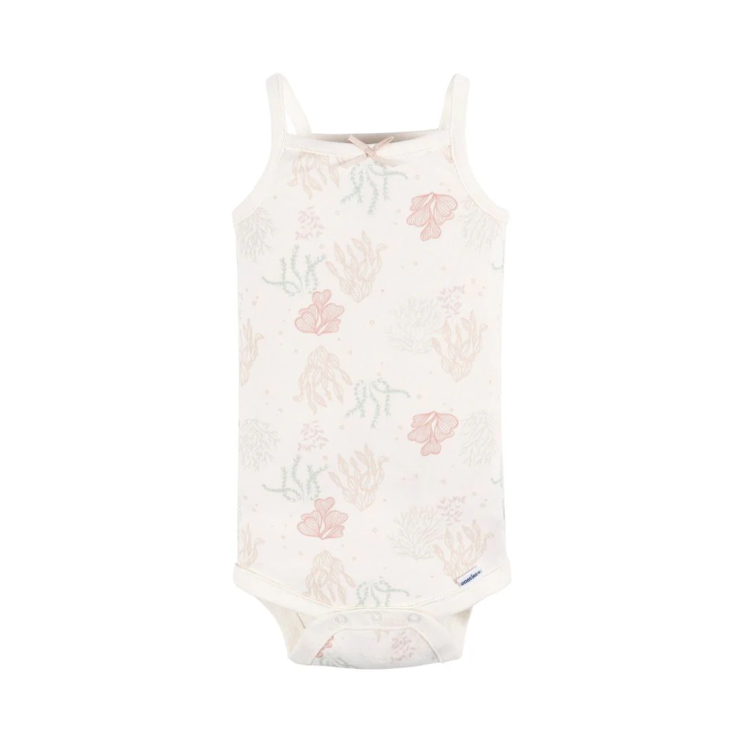 Paquete de 4 bodys Onesies® nena sin mangas - Image 4