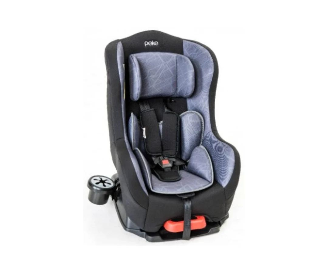 Asiento de auto negro con gris - Image 3