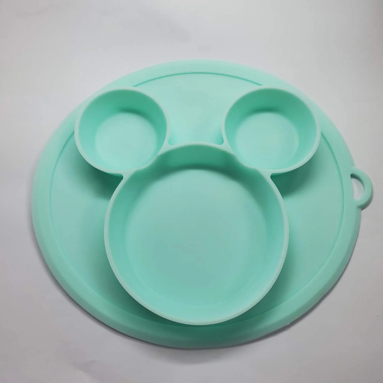 Plato 2 en 1 con divisiones de silicona - Image 3