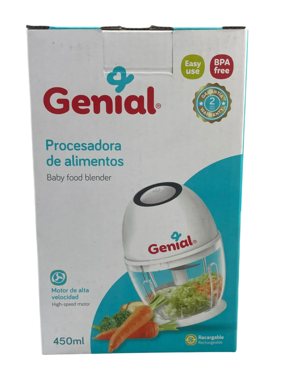 Procesadora de alimentos