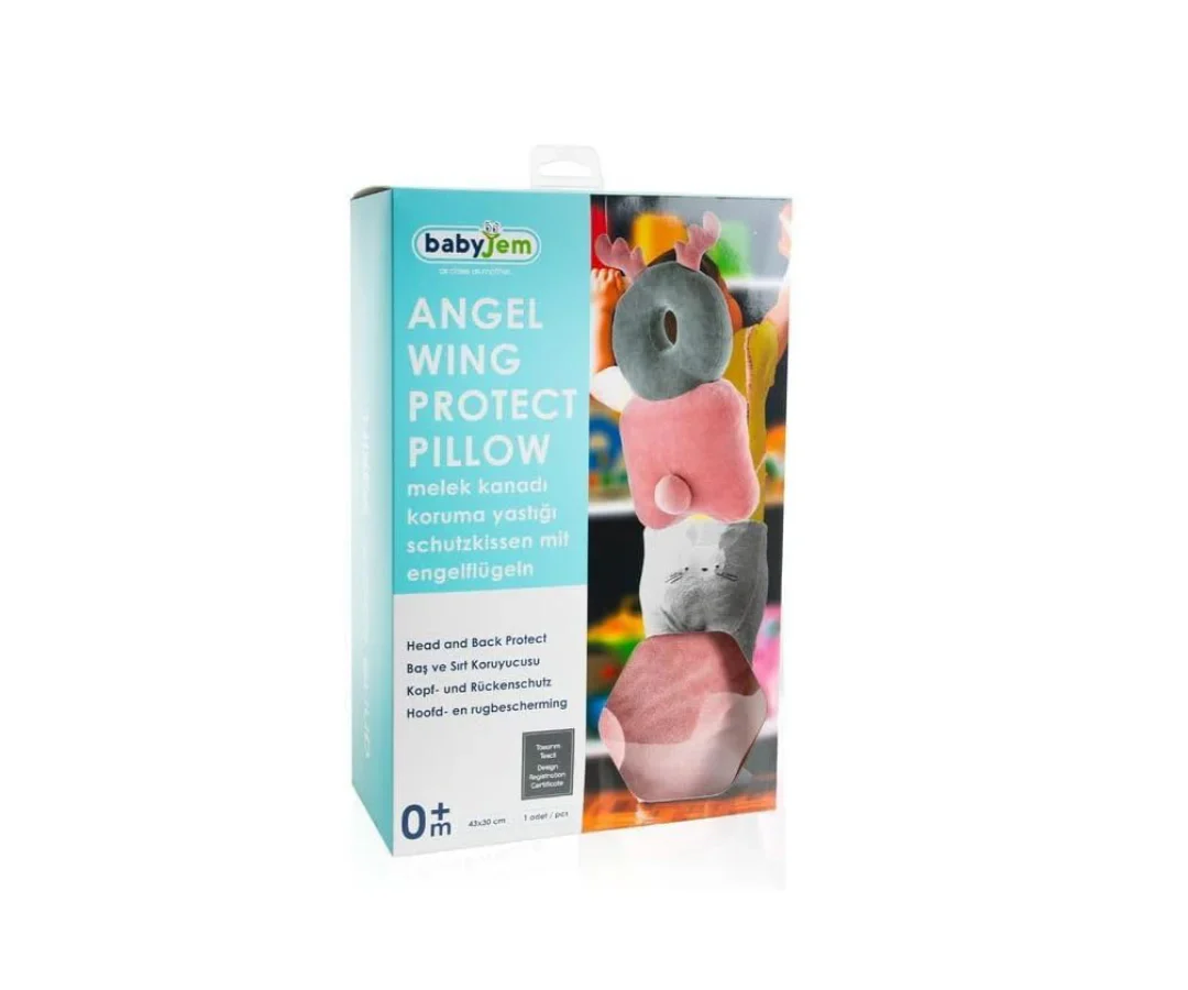 Protector De Cabeza Con Arnés | Rosado Babyjem - Image 2