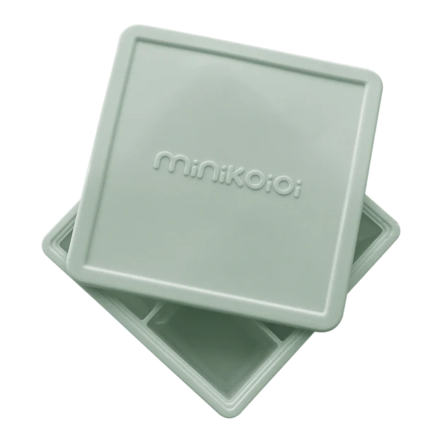 Recipiete de silicona para almacenar pure