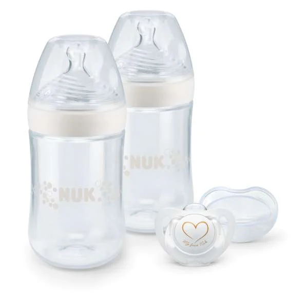 Set Biberónes Twin 260Ml Y Entretenedor Nuk