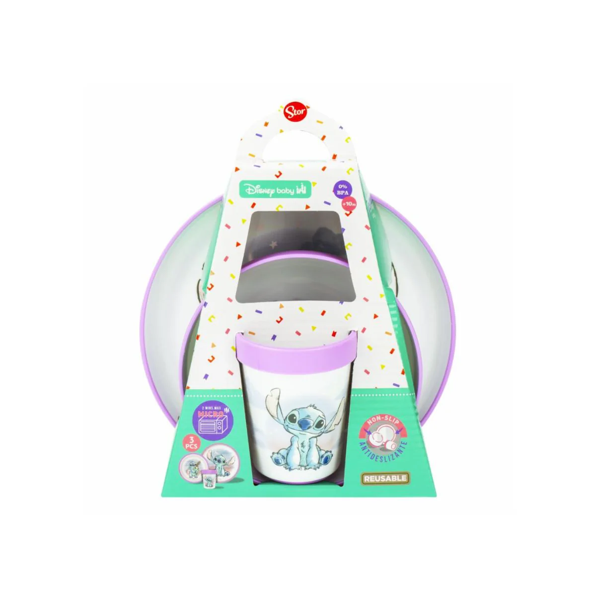 Set De 3 Piezas Para Alimentación Disney