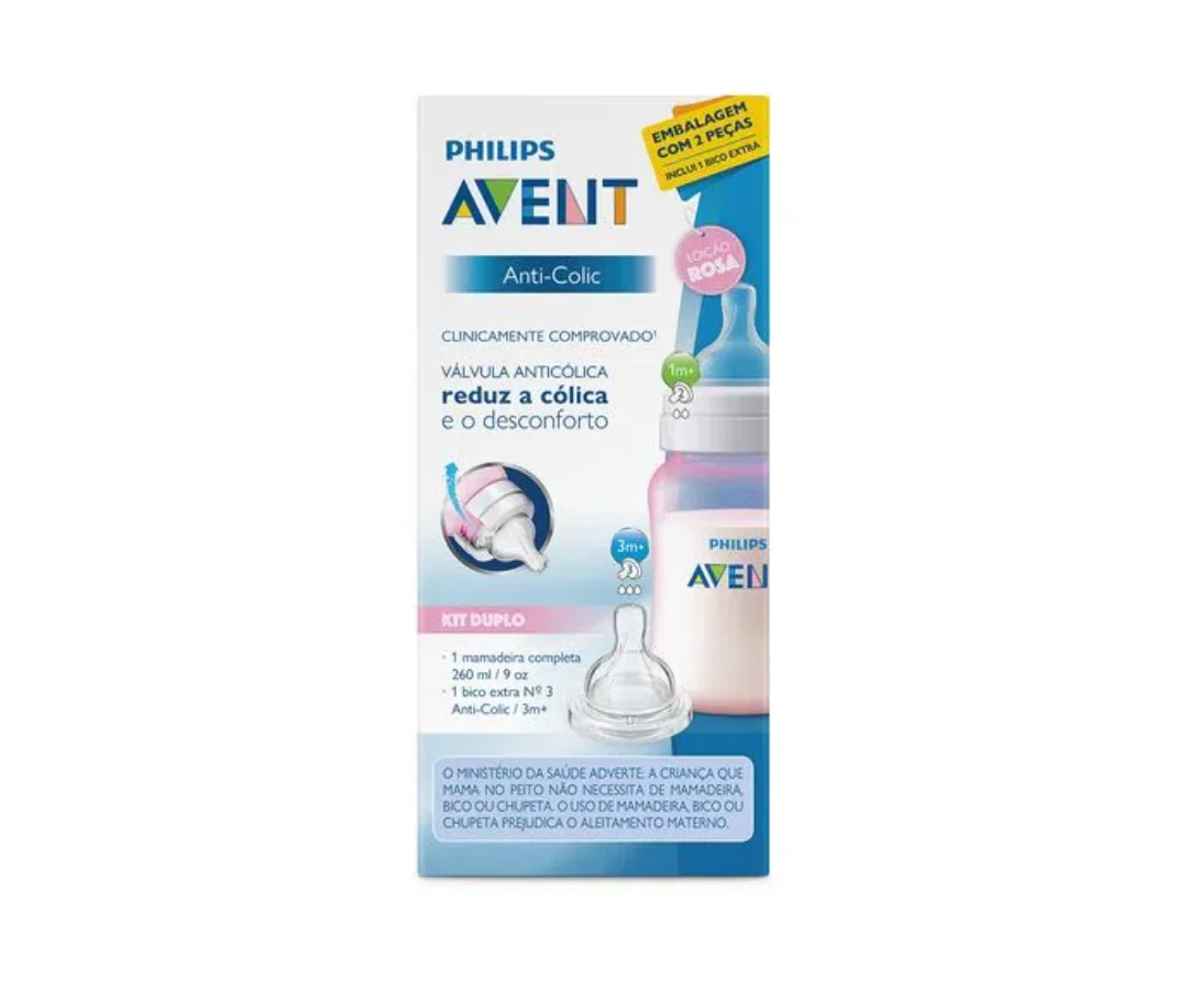 Set Biberón Anticólico 9 oz y tetina 3m - Image 3