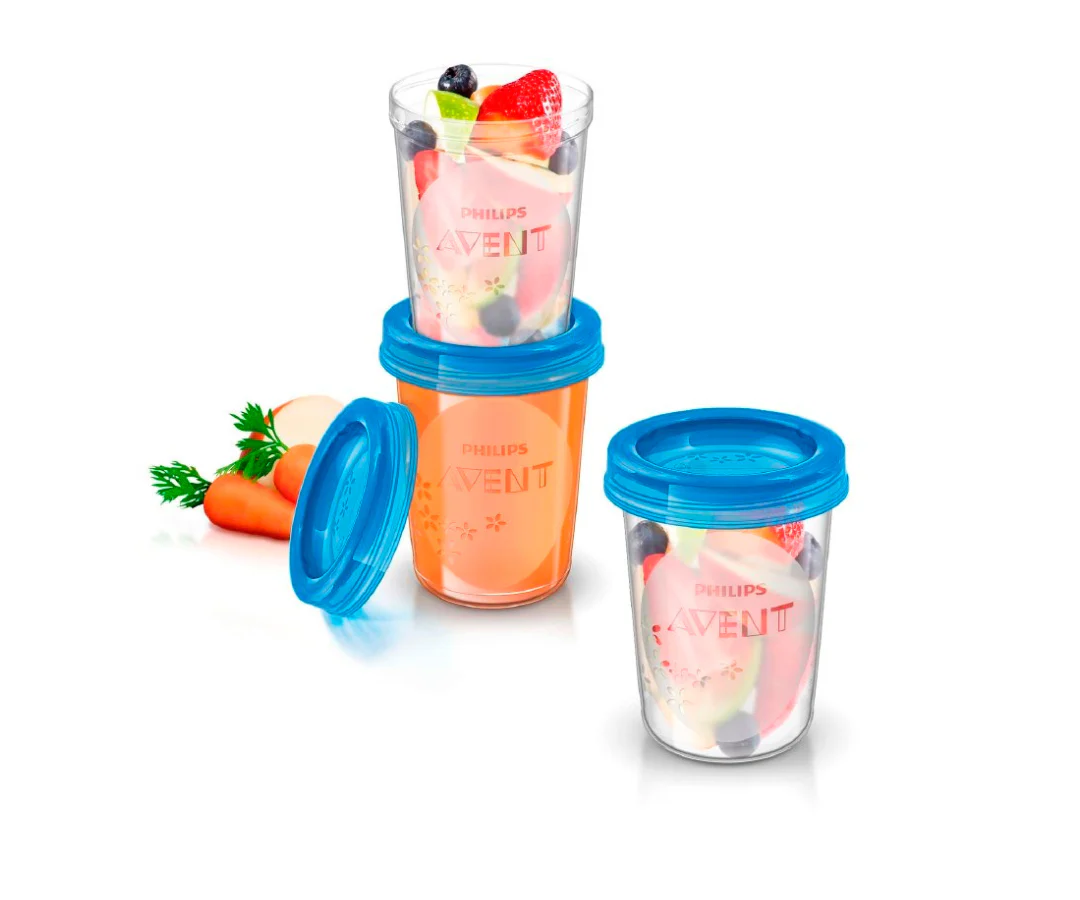 Set Vasos De Almacenamiento 240 Ml Avent - Image 2