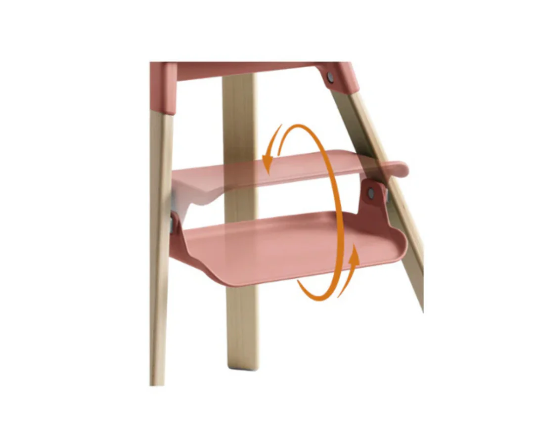 Silla De Comer Clikk Coral Stokke - Image 3