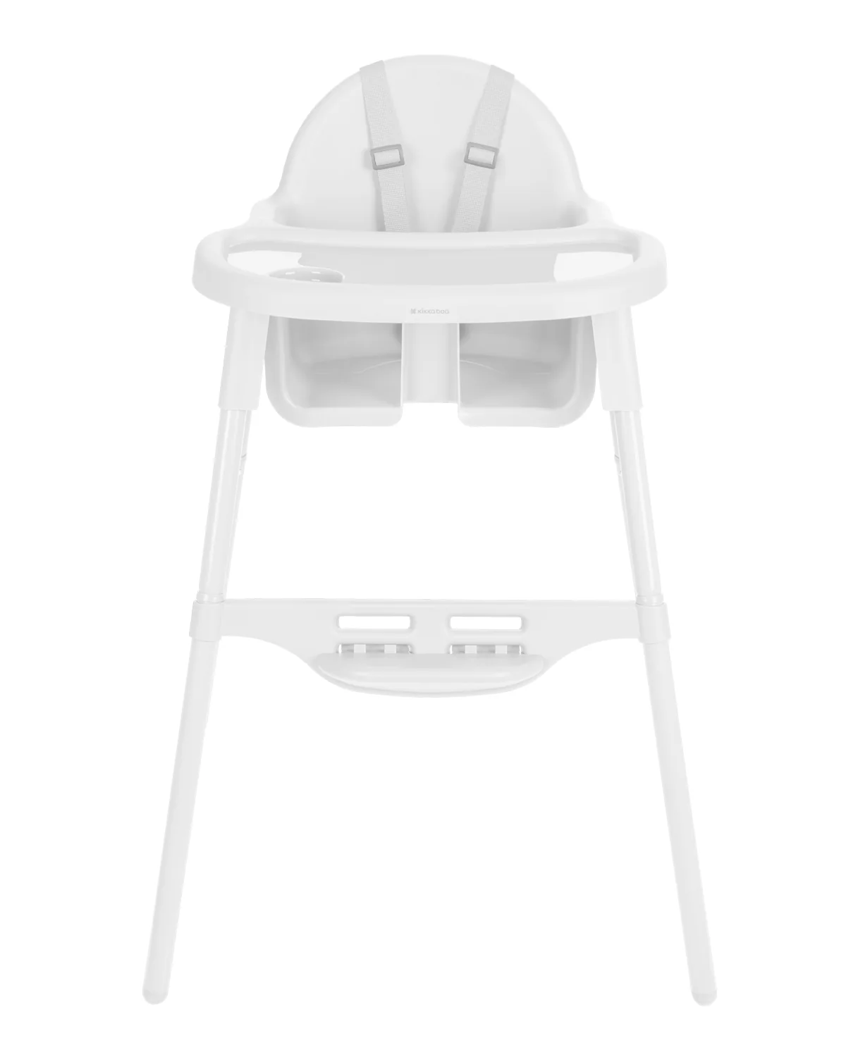 Silla de comer Jammy 2 en 1 Blanca Kikkaboo - Image 2