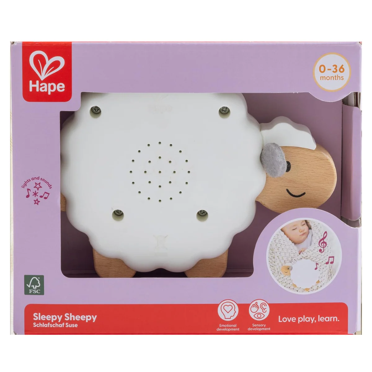 Lámpara De Noche Oveja Hape