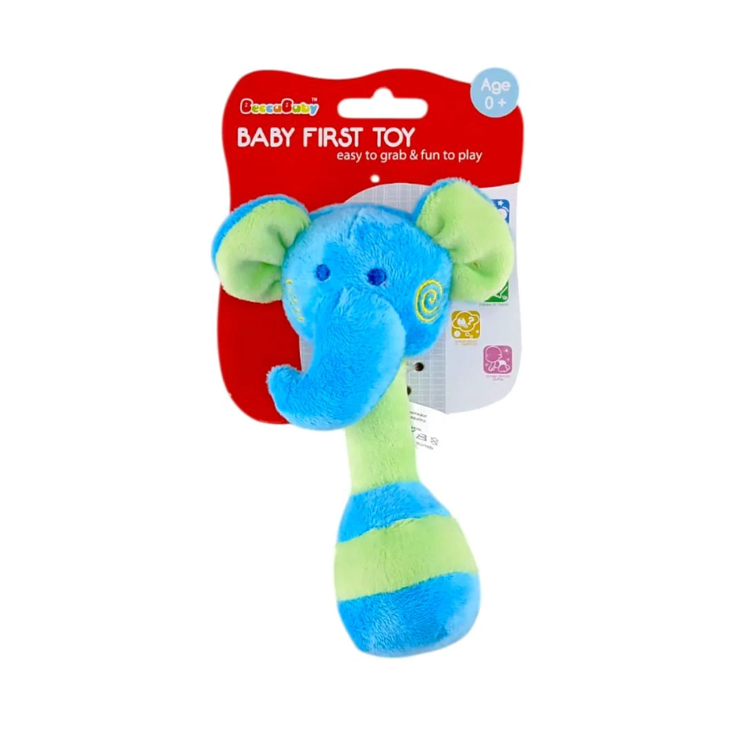 Sonajero De Peluche | Elefante B4 Baby