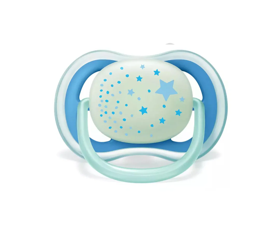 Soother Ultra Air Para La Noche Niño 6 a 18 Meses x2 Avent