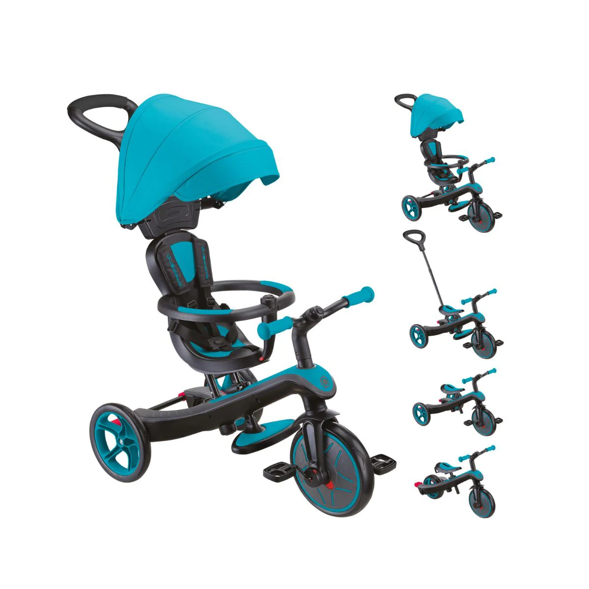 Triciclo Explorer | Verde Azulado Globber