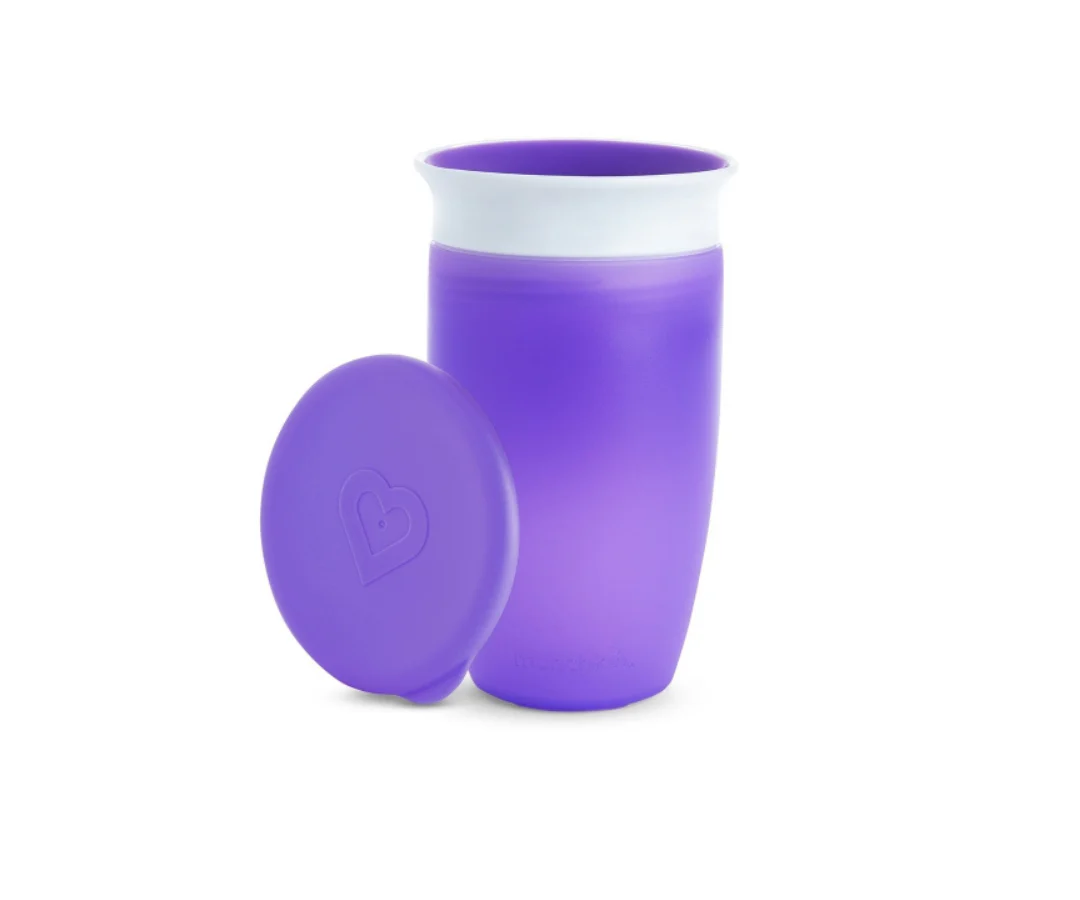 VASO 360 10 OZ. CON TAPA PURPLE MUNCHKIN - Image 2