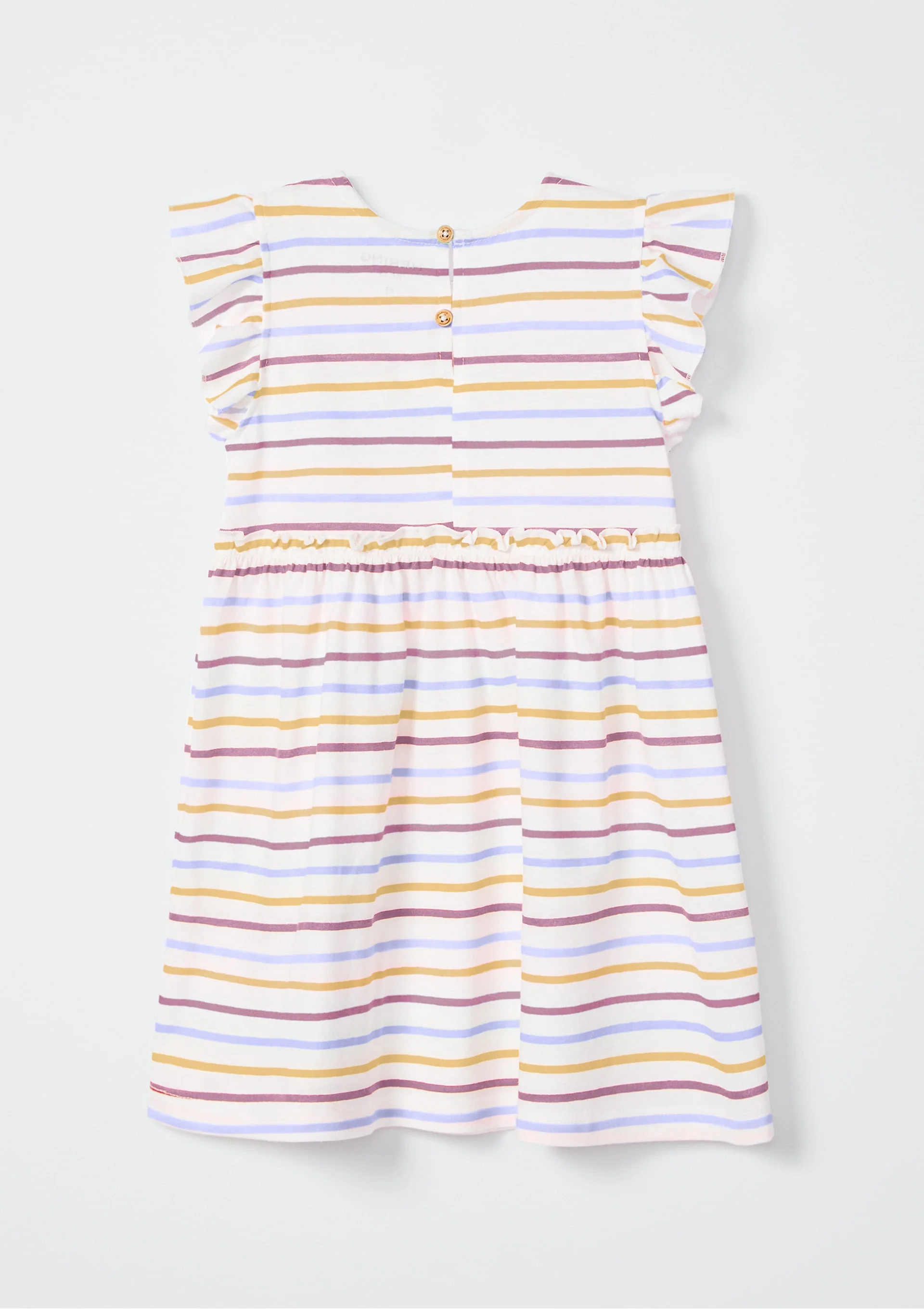 Vestido manga corta nena